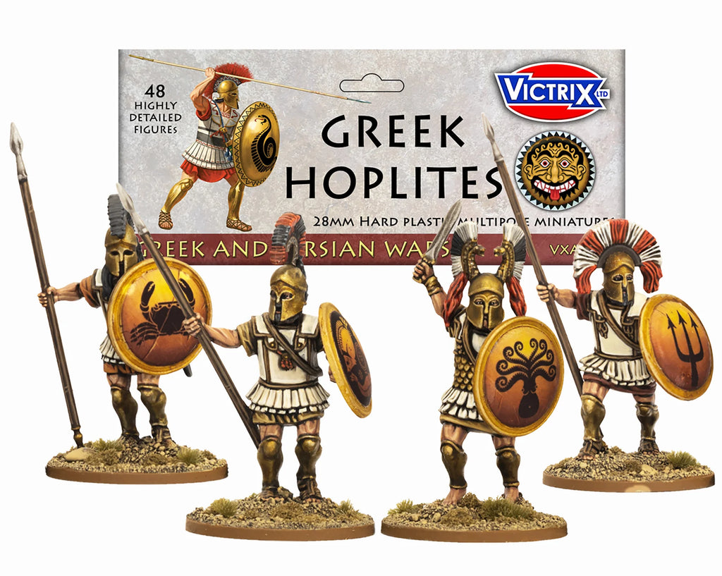 Victrix Greek Hoplites Sprues (x6 Miniatures) - 28mm