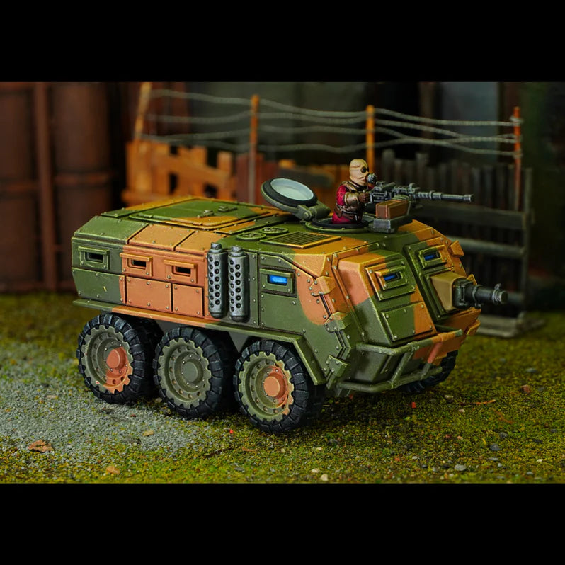 Wargames Atlantic The Damned Mauler Tank – 28mm Sci-Fi Vehicle