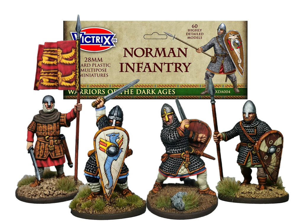 Victrix Norman Infantry Sprue | x8 28mm Dark Ages Miniatures