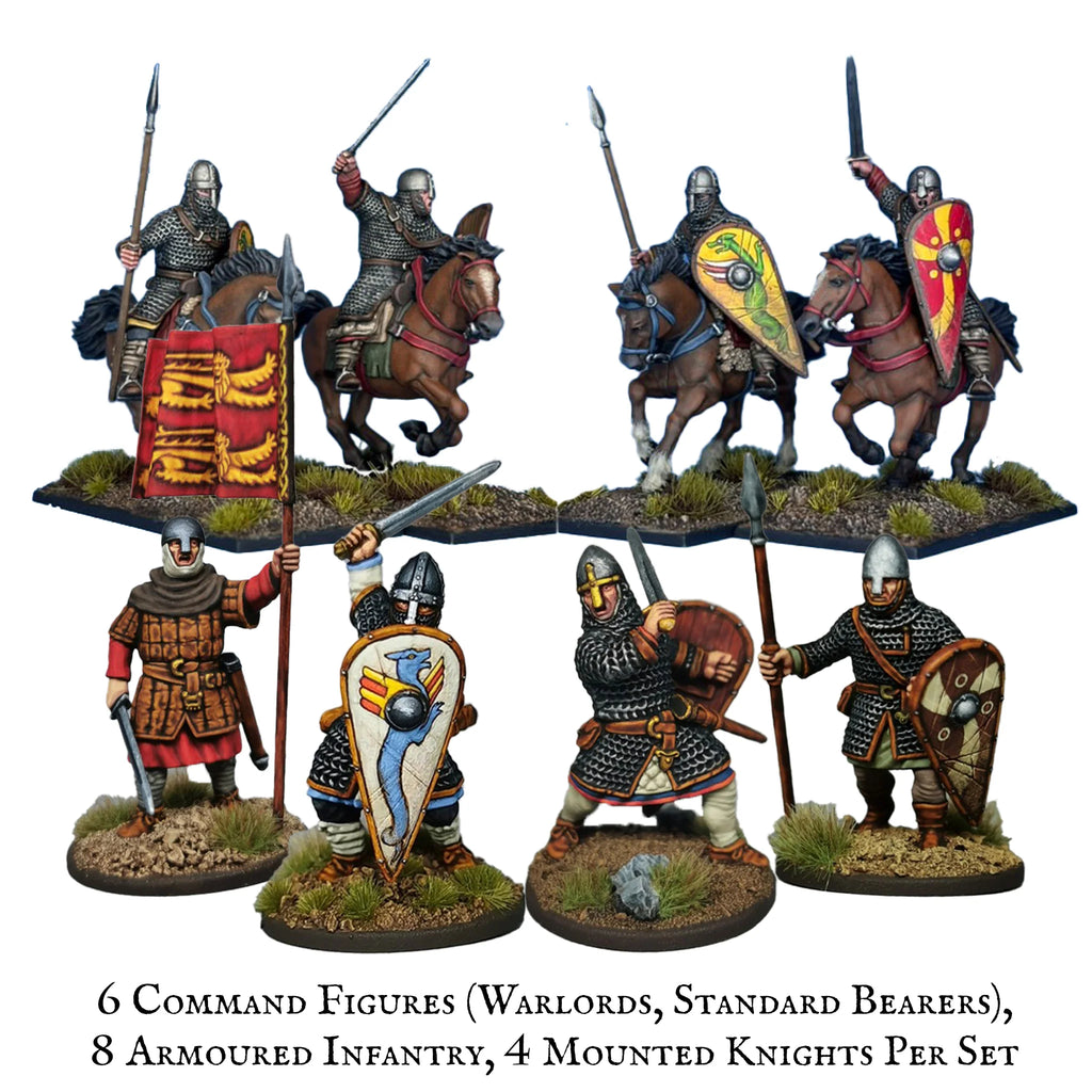 VICTRIX Norman Warband (x32 Figures) - 28mm Medieval Miniatures