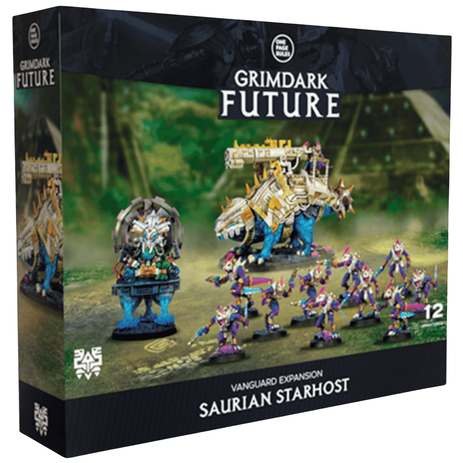 One Page Rules: Grimdark Future - Saurian Starhost Vanguard Expansion