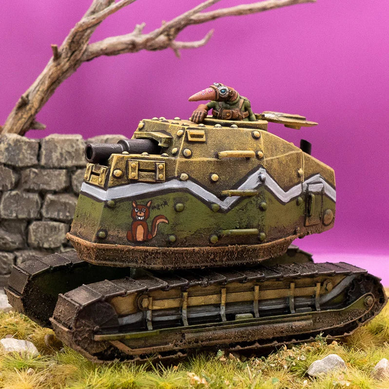 Wargames Atlantic Quar Crusader Ailthean Tractor – 28mm Vehicle