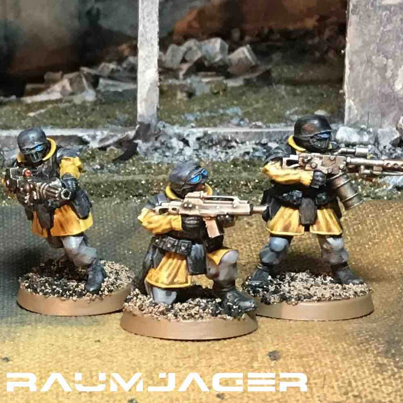 Wargames Atlantic Raumjager – 28mm Sprue (x4 Figures)