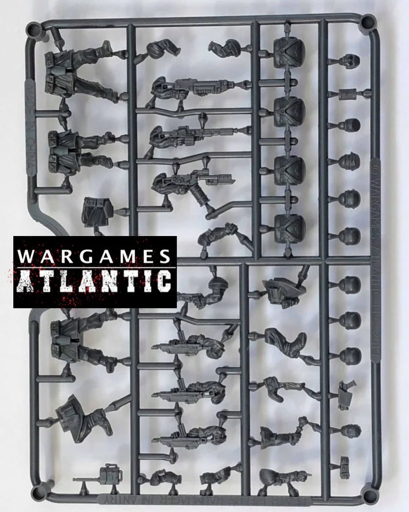 Wargames Atlantic Raumjager – 28mm Sprue (x4 Figures)
