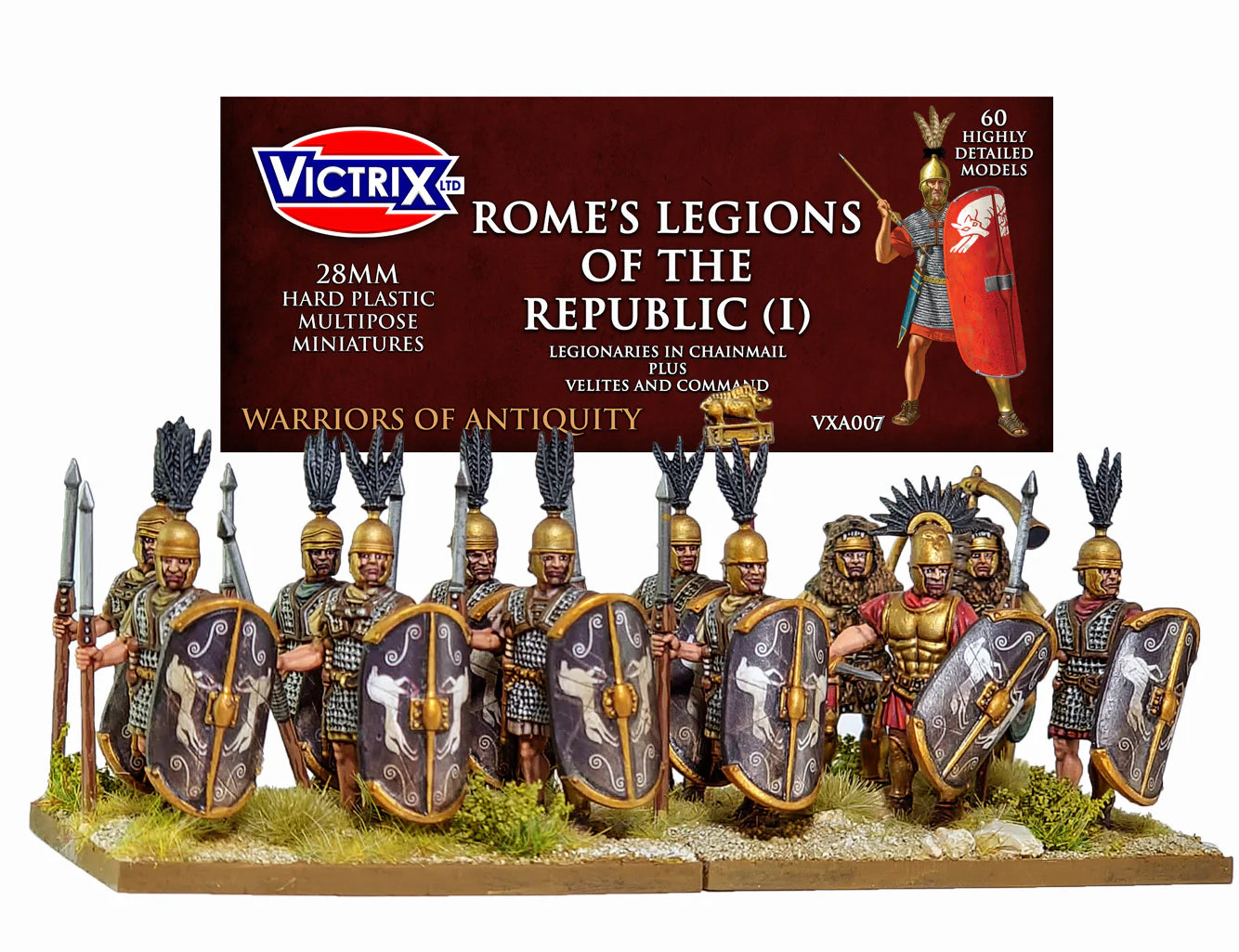 Victrix Rome's Legions of the Republic (I) - 60 Figures - 28mm