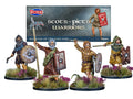 VICTRIX Scots/Picts Sprue (x6 Figures) - 28mm Dark Ages Miniatures