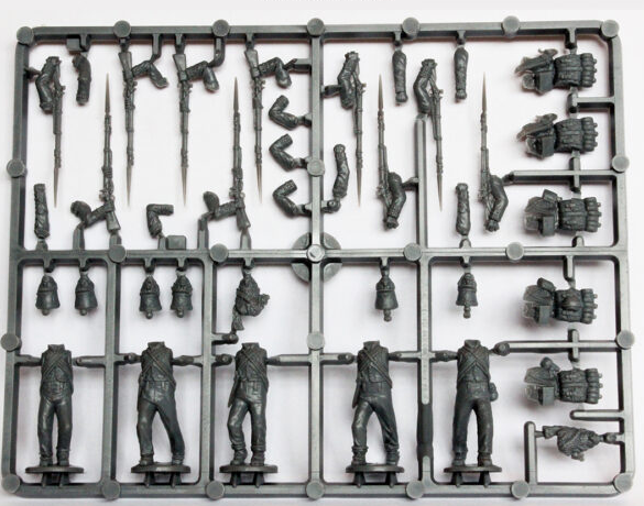 French Elite Companies (1807-1814) Battalion Sprue | x6 28mm Miniatures (Perry)
