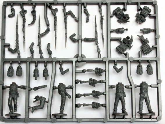 French Elite Companies (1807-1814) Elite Sprue | x4 28mm Miniatures (Perry)