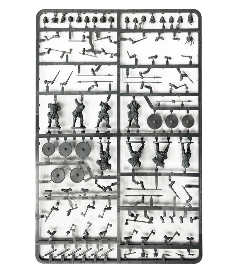 Victrix Viking Sprue | x8 28mm Dark Ages Miniatures