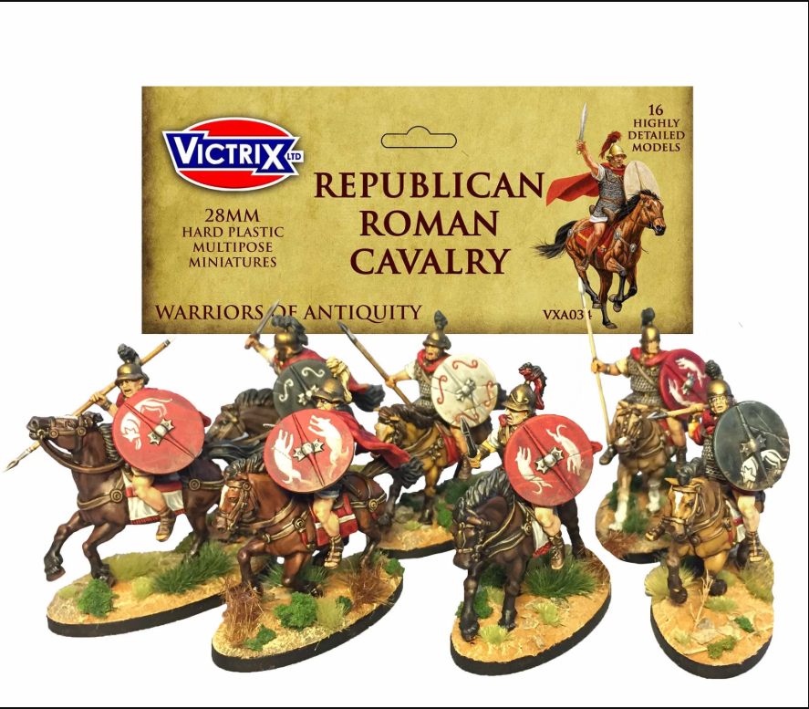 Victrix Republican Roman Cavalry SPRUE | x4 28mm Cavalry Miniatures