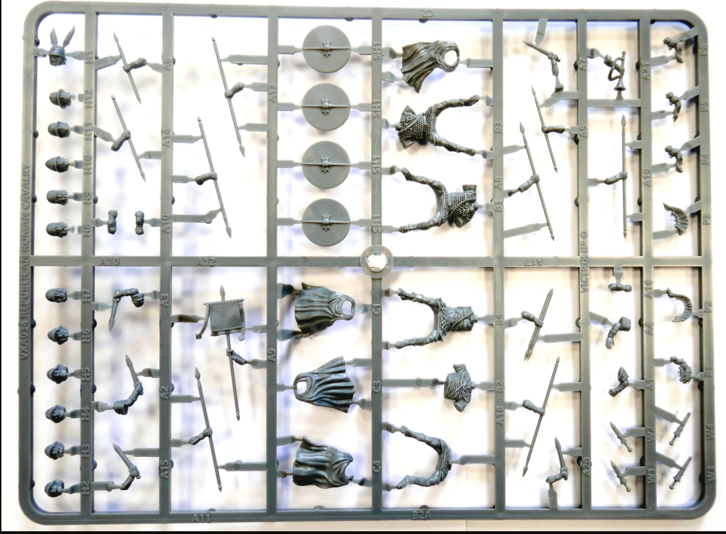 Victrix Republican Roman Cavalry SPRUE | x4 28mm Cavalry Miniatures