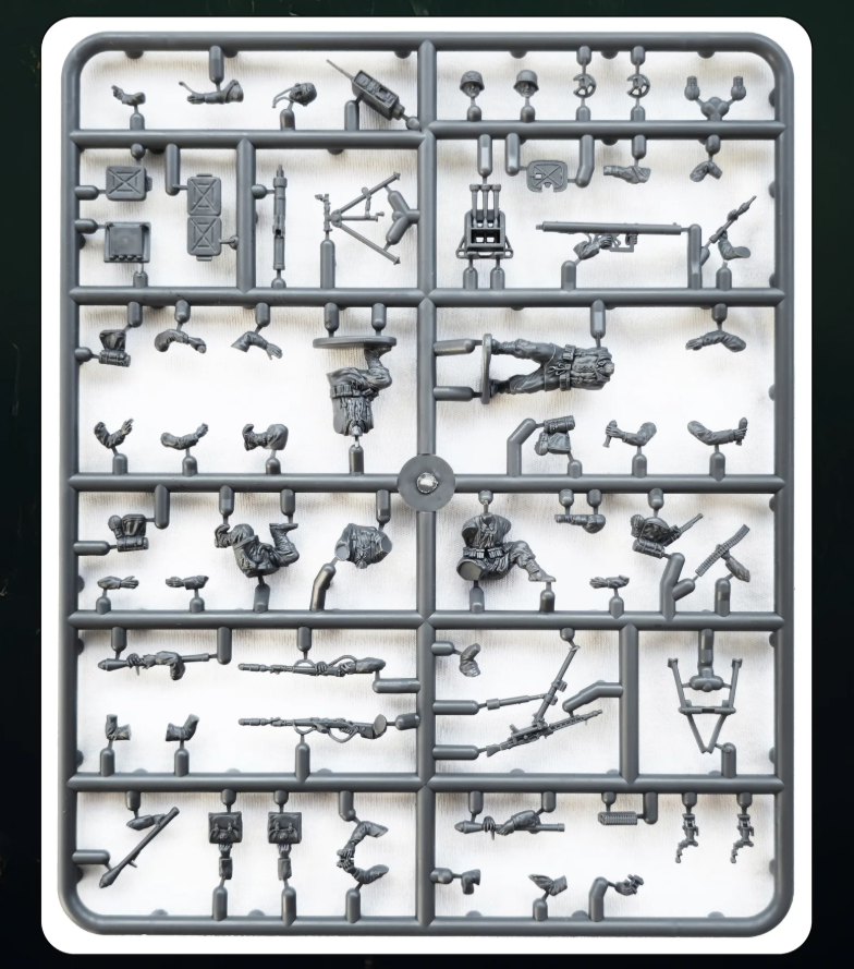 Victrix WW2 German Heavy Weapons Sprue – 28mm Late-War Infantry