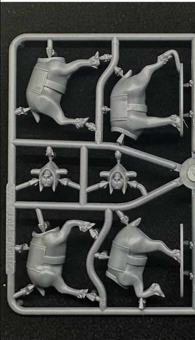 Wargames Atlantic Quar Fidwog Command - 28mm Miniature SPRUES