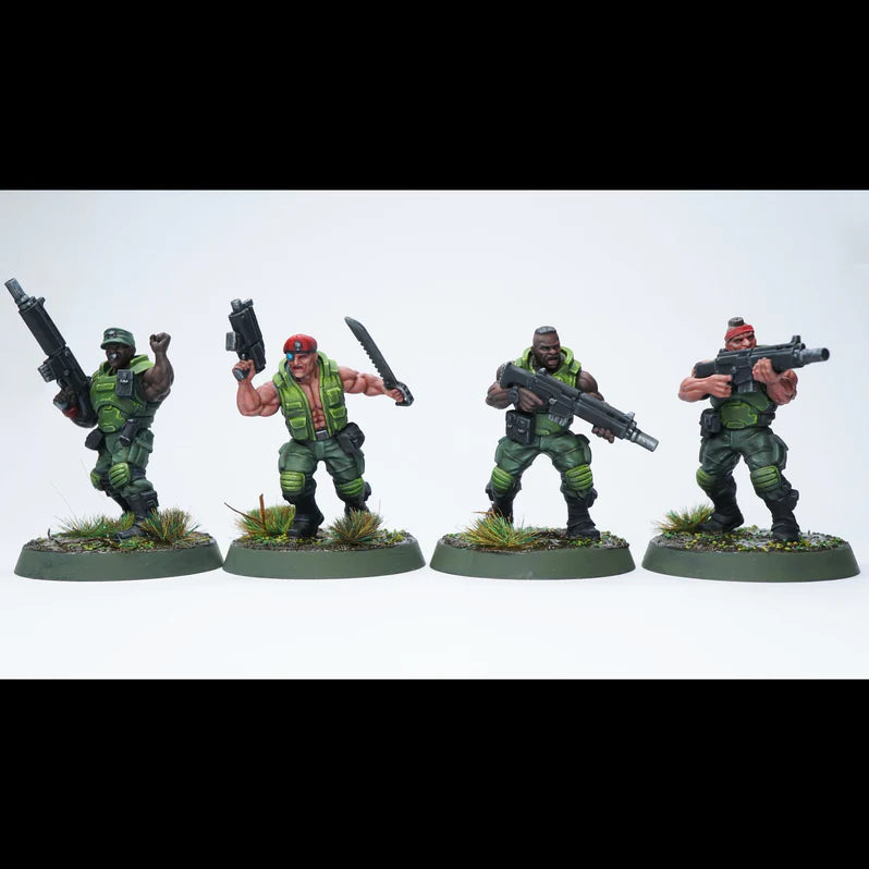 Wargames Atlantic Space Nam Sprue – x4 28mm Sci-Fi Miniatures