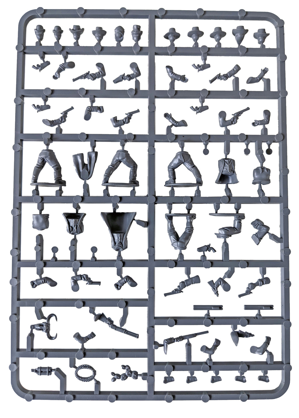 Gunfighters (Male) 28mm Cowboy Minis SPRUE (Great Escape Games)