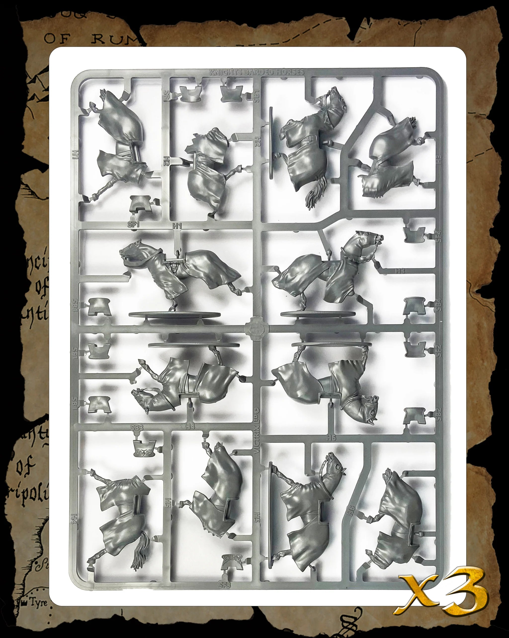 VICTRIX Medieval Knights (x6 Figures) - 28mm Miniatures