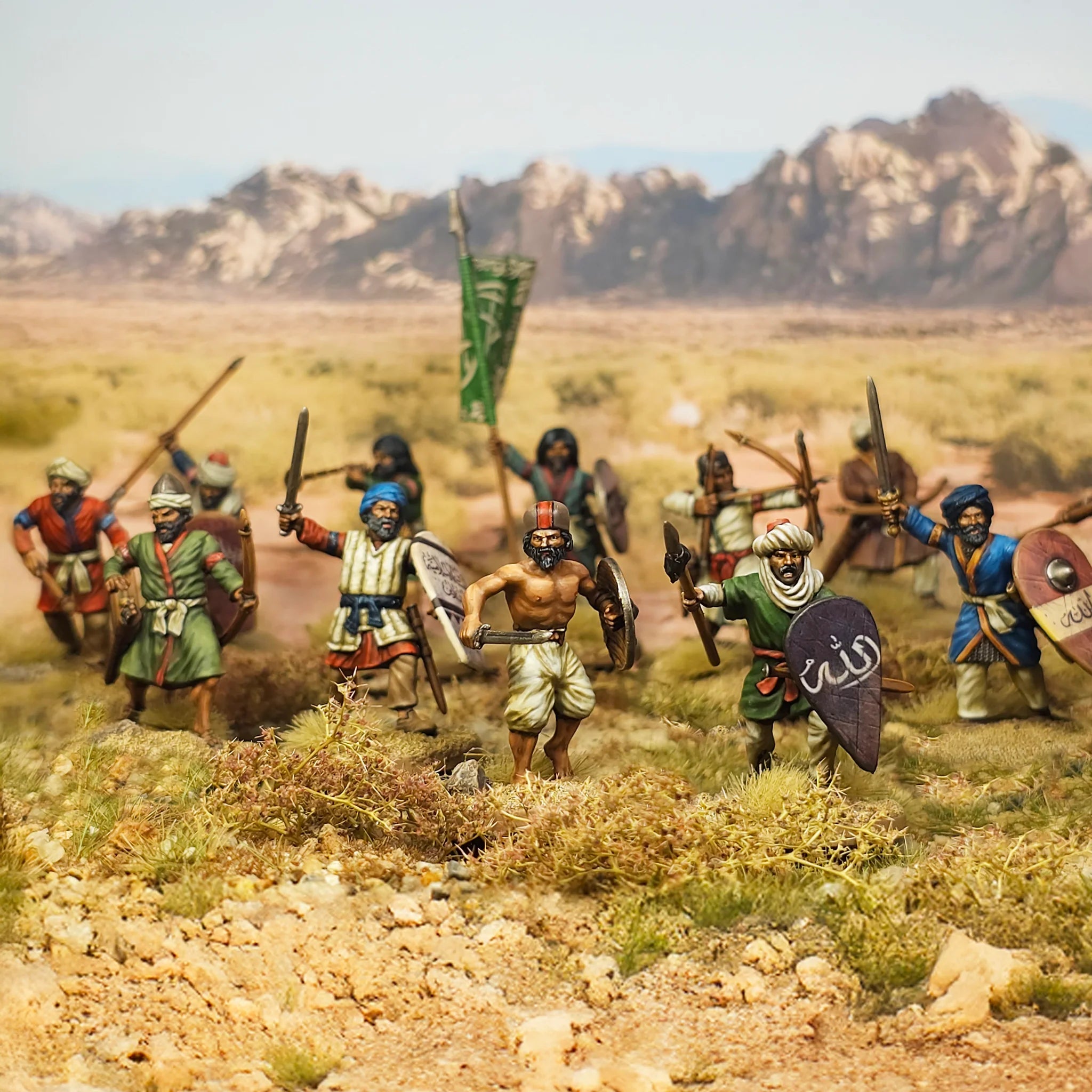 Victrix Islamic Infantry & Archers Sprues (x8 Miniatures) - 28mm