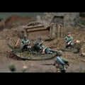 Wargames Atlantic Great War German Machine Gun Sprue  - 28mm Miniatures