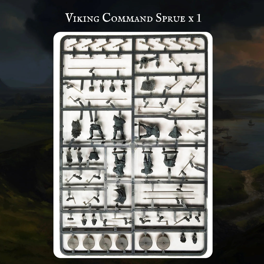 VICTRIX Viking Warband (x36 Figures) - 28mm Medieval Miniatures