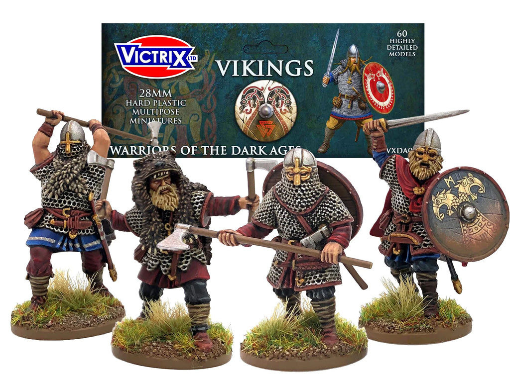 Victrix Viking Sprue | x8 28mm Dark Ages Miniatures