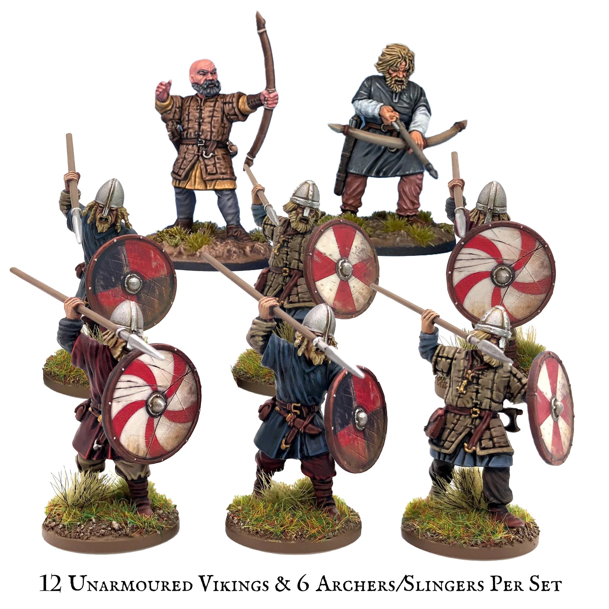 VICTRIX Viking Warband (x36 Figures) - 28mm Medieval Miniatures