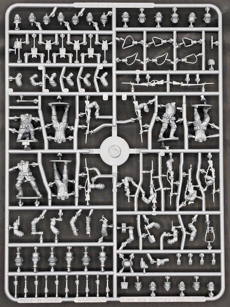Wargames Atlantic Great War German Infantry - 28mm Miniature SPRUES