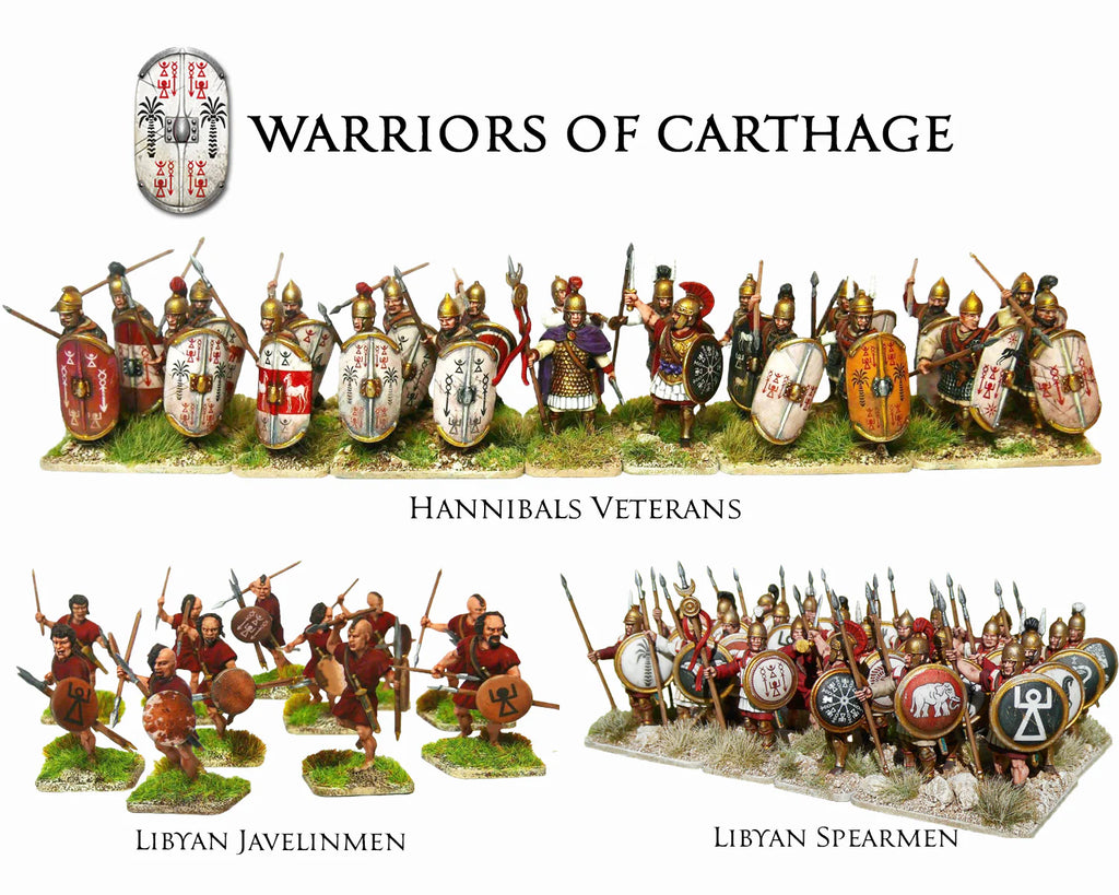 Victrix Warriors of Carthage Set - x62 28mm Miniatures