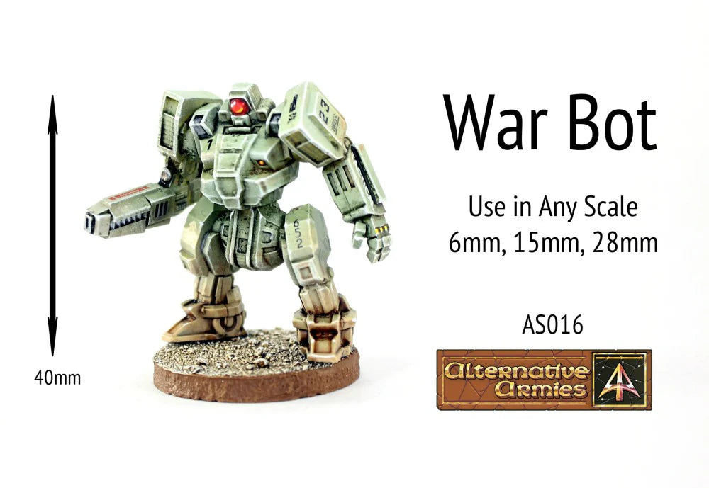 Alternative Armies Xarka Warbot (x1) - 6mm Sci-Fi Miniatures