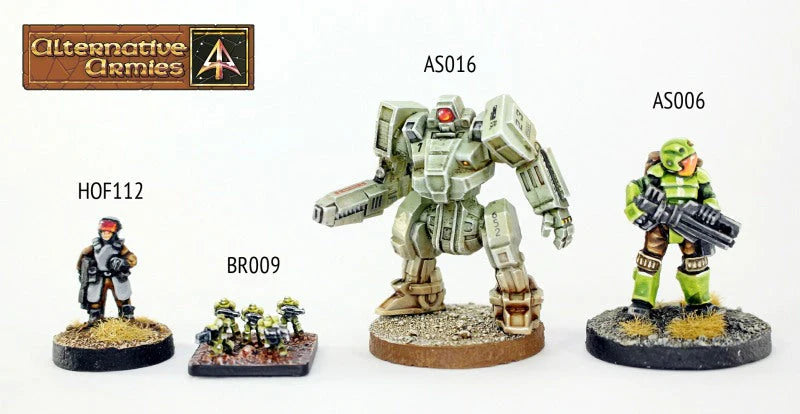 Alternative Armies Xarka Warbot (x1) - 6mm Sci-Fi Miniatures