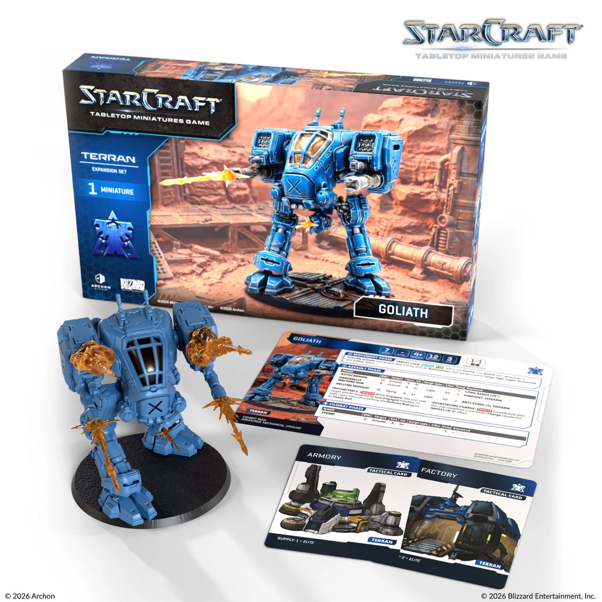Terran Goliath Walker – Starcraft: The Miniatures Game (28mm)