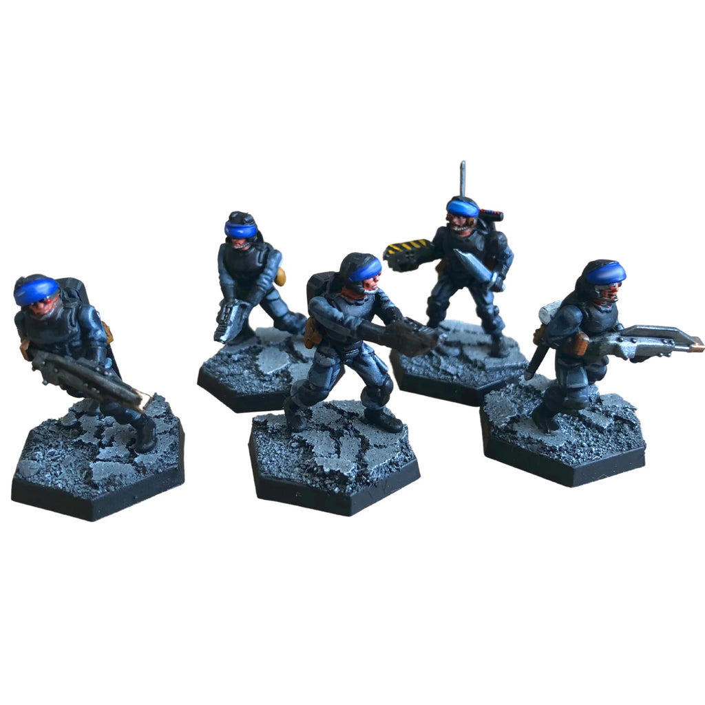 Sci-Fi Infantry Trooper Sprue - x5 28mm Minis - Imperial Guard (eM4)