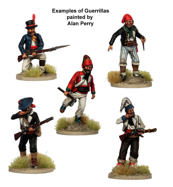 Spanish Napoleonic Guerrillas 1808-14 | x40 28mm Miniatures (Perry)