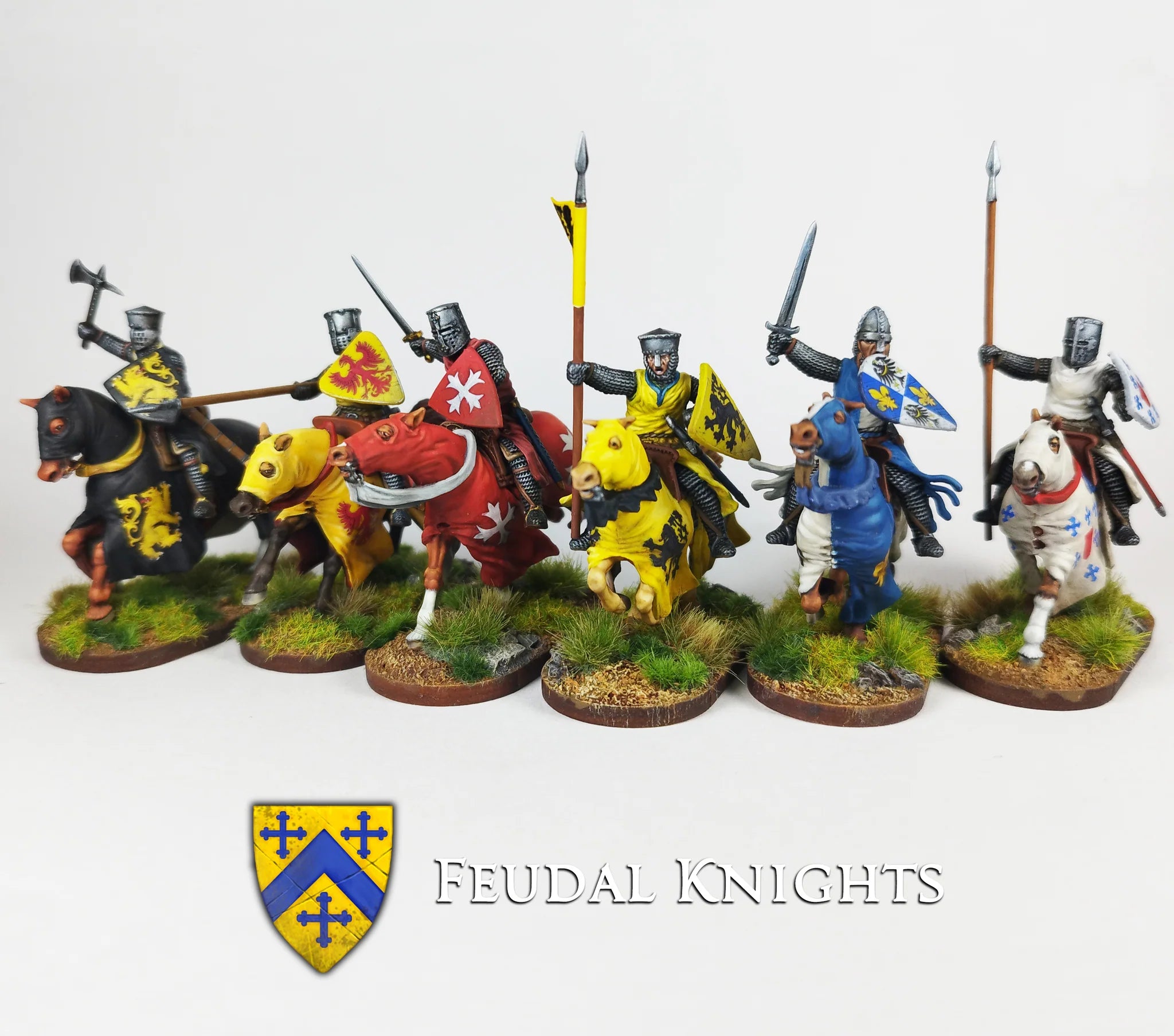 VICTRIX Medieval Knights (x6 Figures) - 28mm Miniatures