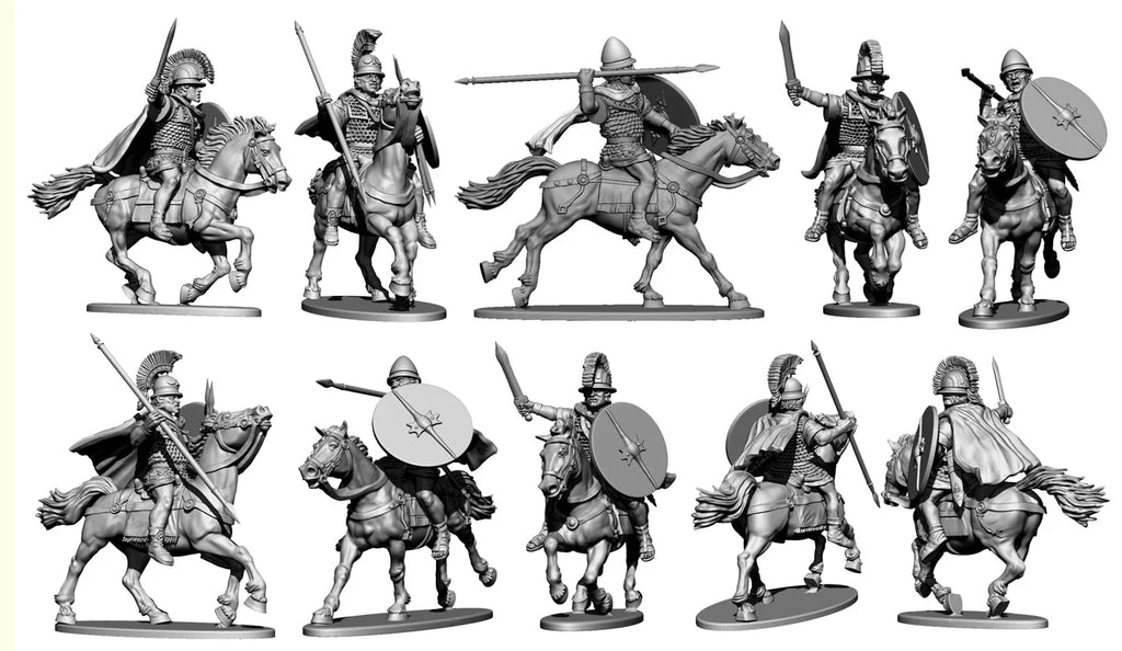 Victrix Republican Roman Cavalry SPRUE | x4 28mm Cavalry Miniatures