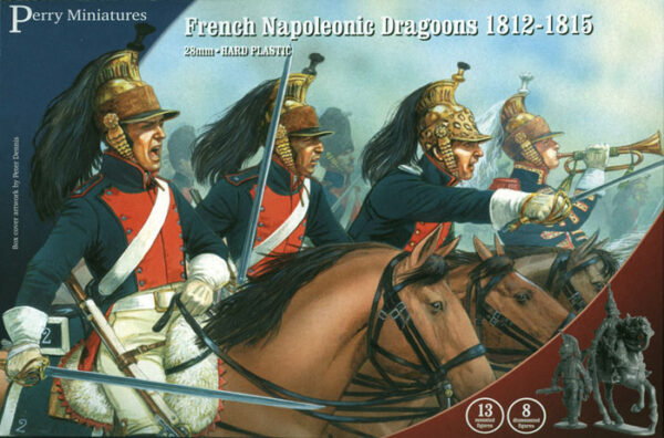 French Napoleonic Dragoons (1812-1815) | x21 28mm Miniatures (Perry)