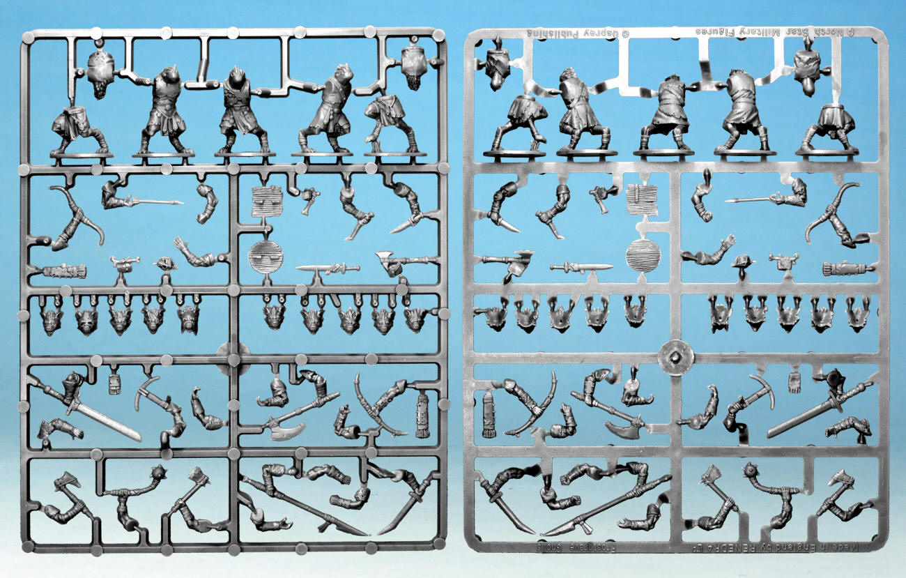 Frostgrave Gnolls Sprue – x5 28mm Fantasy Miniatures (North Star)