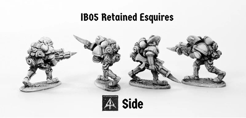 Ion Age Retained Esquires - 28mm Sci-Fi Miniatures