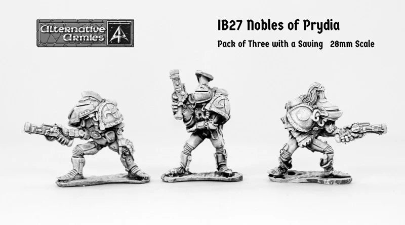 Ion Age Nobles of Prydia - 28mm Sci-Fi Miniatures