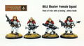 Ion Age Muster Female Squad - 28mm Sci-Fi Miniatures