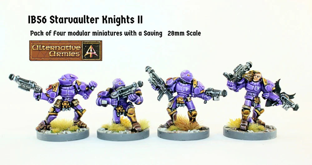 Ion Age Starvaulter Knights - 28mm Sci-Fi Miniatures