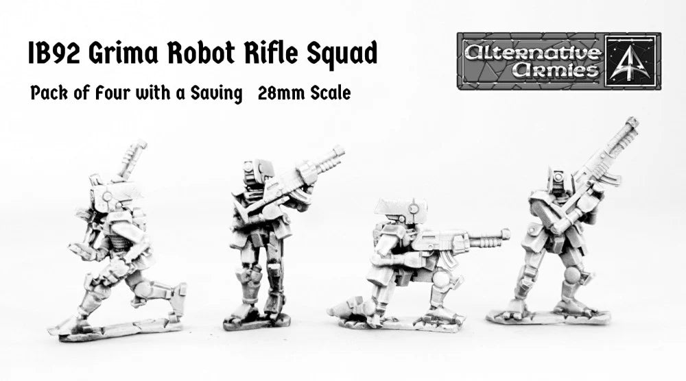 Ion Age Grima Rifle Squad - 28mm Sci-Fi Miniatures