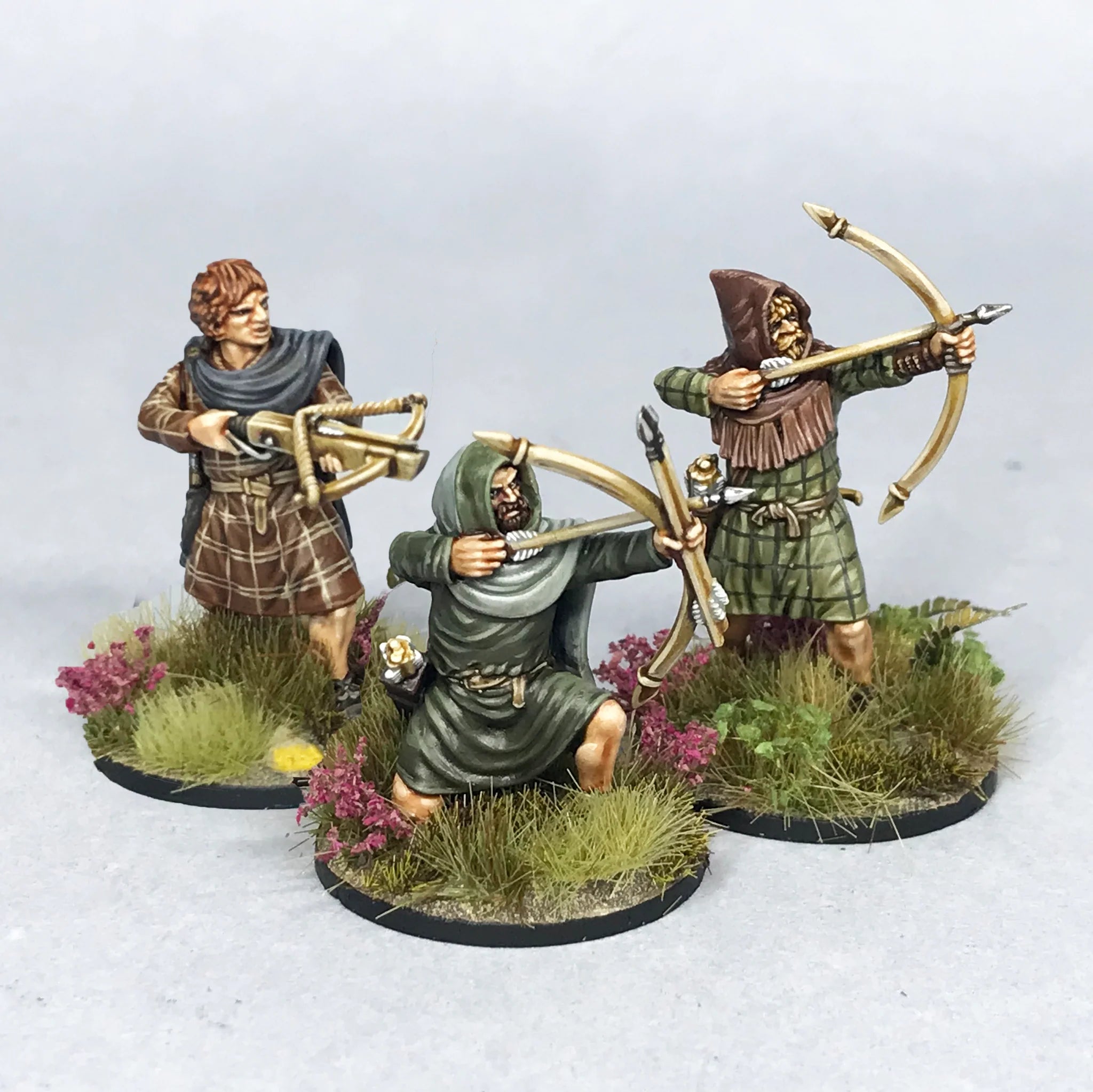 VICTRIX Scots/Picts Archers Sprue (x4 Figures) - 28mm Dark Ages Miniatures