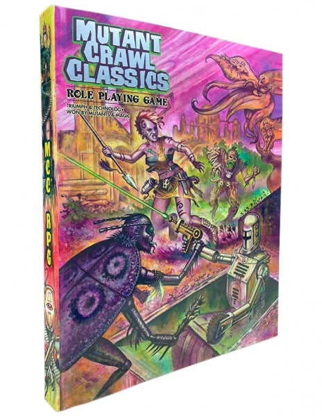 Mutant Crawl Classics RPG Core Rulebook (Softcover)