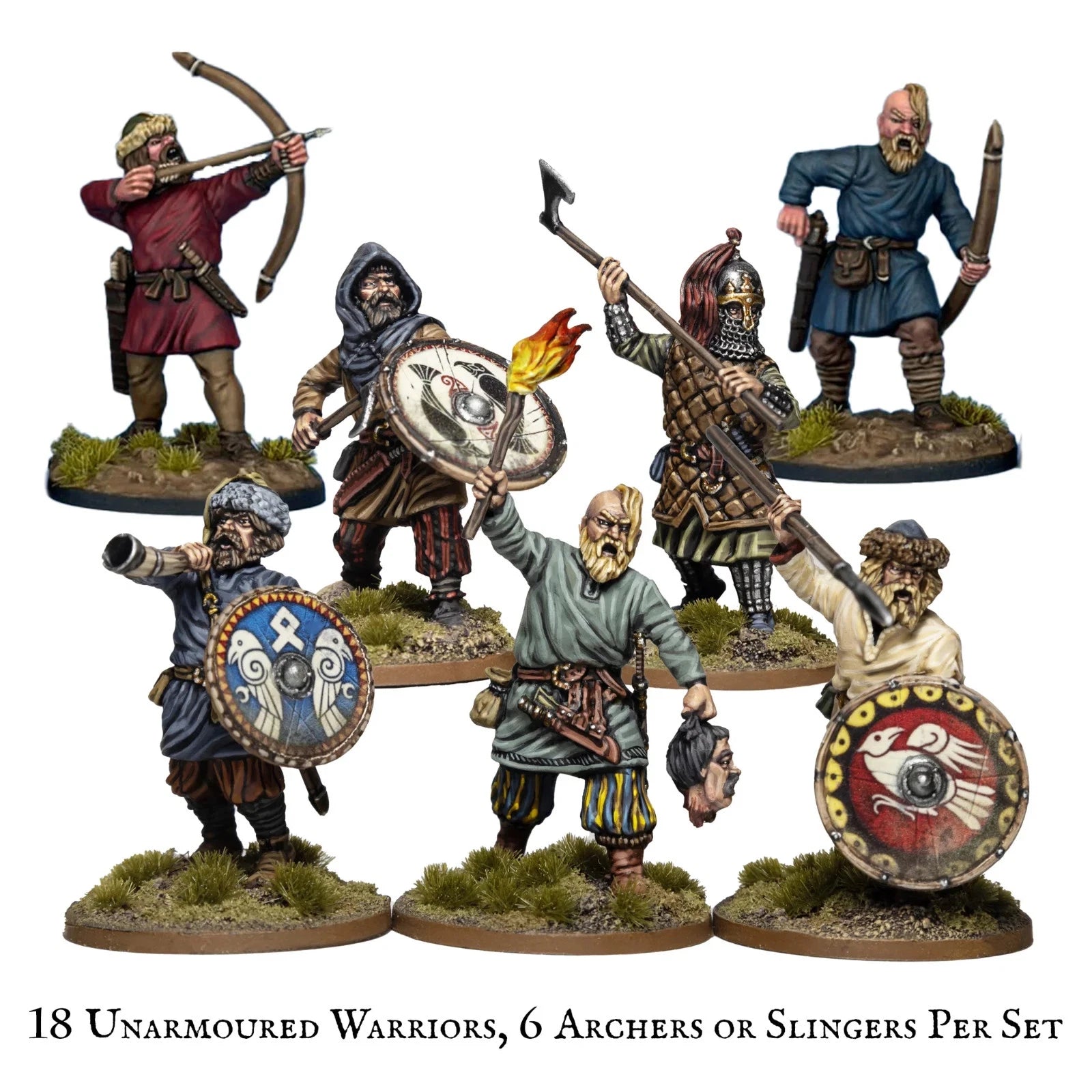 VICTRIX Rus Warband (x36 Figures) - 28mm Medieval Miniatures