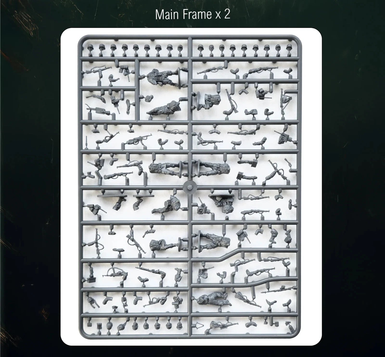 VICTRIX German Heavy Weapons Support (x32 Figures) - 28mm WW2 Miniatures