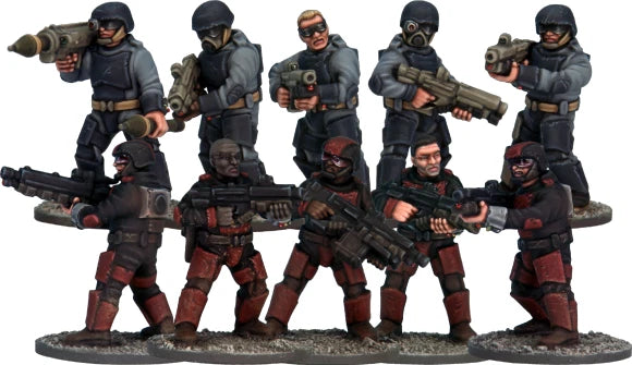 Stargrave Troopers – Sci-Fi Miniatures Sprue (x5, 28mm)