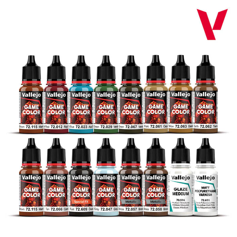 Vallejo Game Color Specialist Set (x16 Paints)