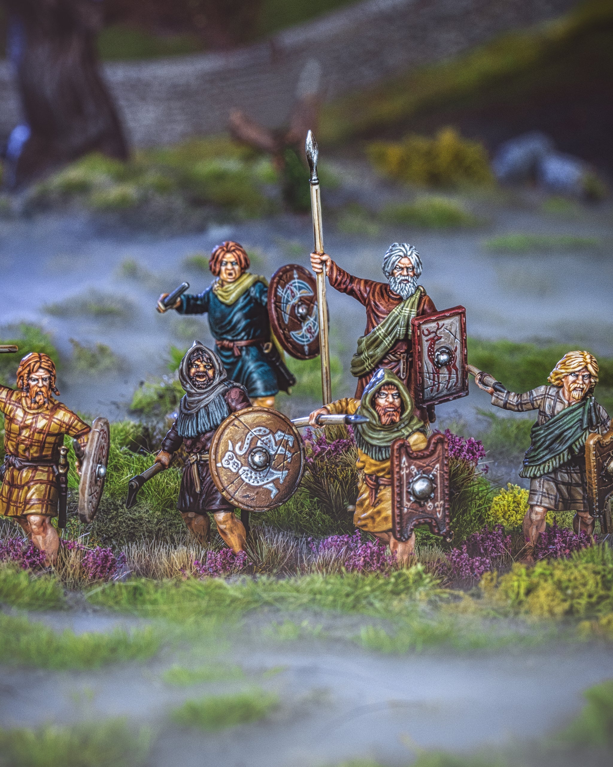 VICTRIX Scots/Picts Sprue (x6 Figures) - 28mm Dark Ages Miniatures