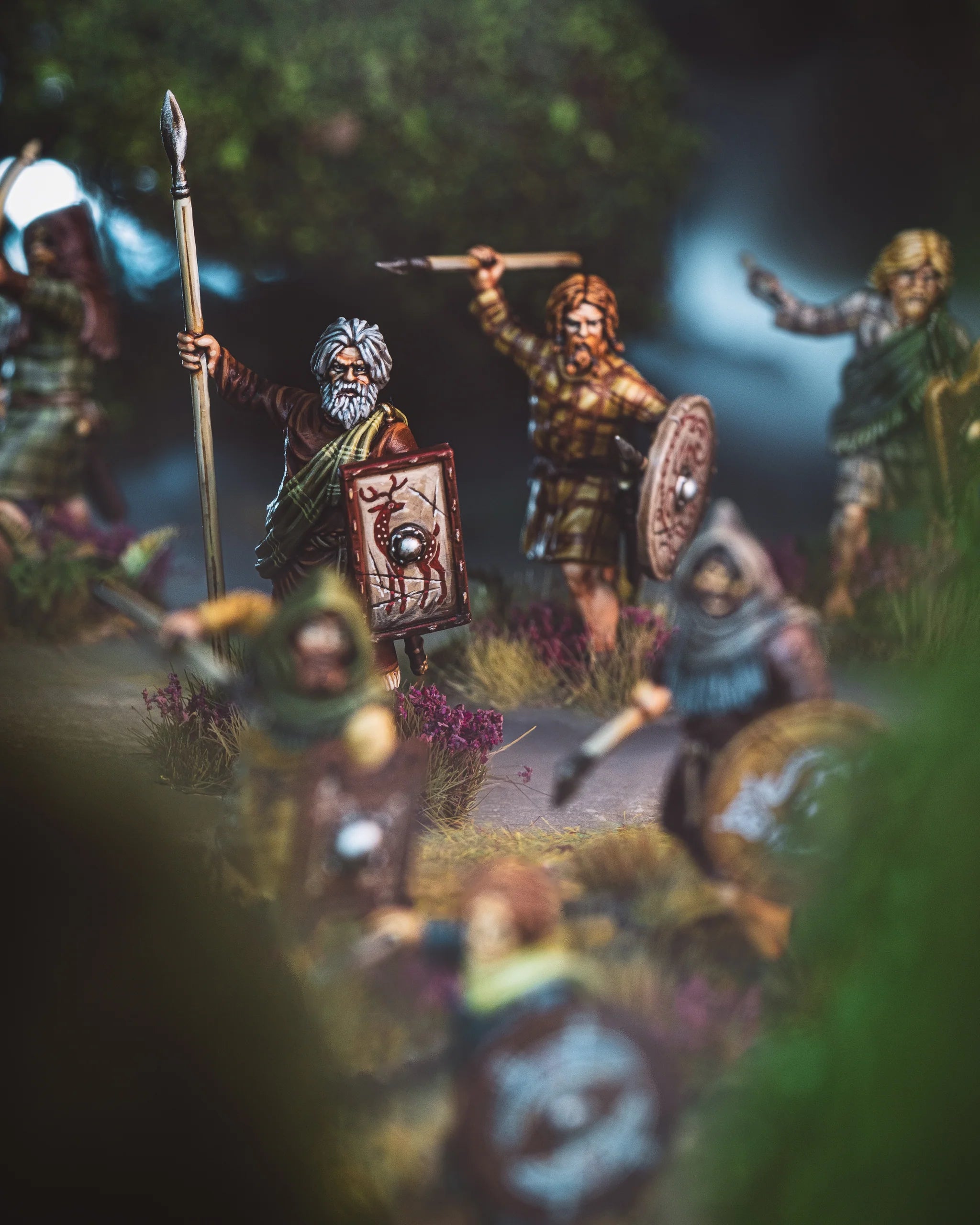VICTRIX Scots/Picts Sprue (x6 Figures) - 28mm Dark Ages Miniatures