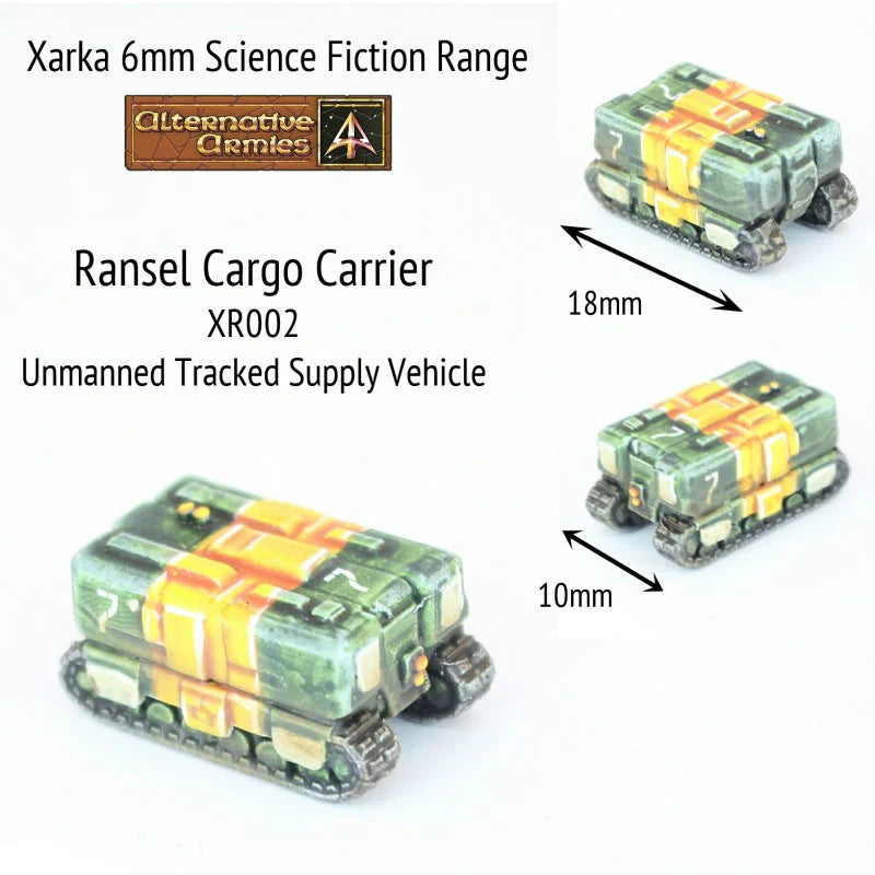 Alternative Armies Xarka Ransel Cargo Carrier (x4) - 6mm Sci-Fi Miniatures